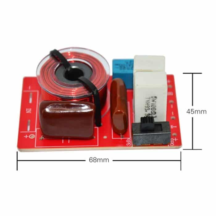 D222A Hoch- und Tiefton-2-Wege-Audio-Crossover-Heimlautsprecher-Konvertierungsteiler – Bild 2