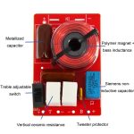 D222A Hoch- und Tiefton-2-Wege-Audio-Crossover-Heimlautsprecher-Konvertierungsteiler – Bild 3