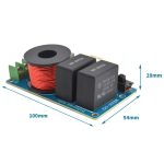 SP-122 120W Einzelner Pure Midrange Crossover Board Hi-Fi Lautsprecher Konvertierungsteiler – Bild 2