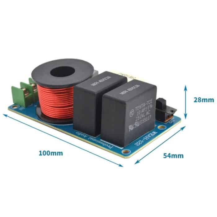SP-122 120W Einzelner Pure Midrange Crossover Board Hi-Fi Lautsprecher Konvertierungsteiler – Bild 2