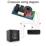 SP-122 120W Einzelner Pure Midrange Crossover Board Hi-Fi Lautsprecher Konvertierungsteiler – Bild 6