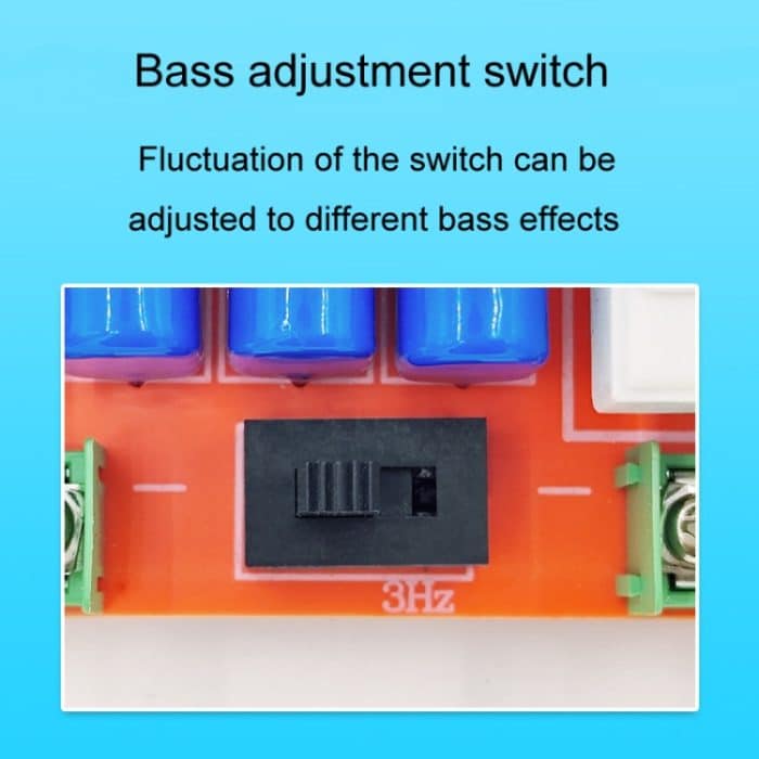 220W Single Pure Bass Crossover Board Hi-Fi-Lautsprecher-Umwandlungsteiler, WEAH-93 – Bild 5