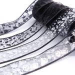 Halloween Dekoration Gold-geprägtes Cartoon DIY Schleifenband, 2m, 4m, 5m, 10m – Bild 3