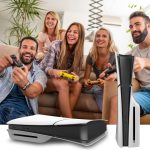 Für PS5 Slim-Konsole, mittlerer Aufkleber, kratzfest, digitale optische Laufwerkversion, universeller Aufkleber, Frosted Black, Starlight Blue, Star Pink, Carbon Fiber Black, Carbon Fiber Dark Blue – Bild 5