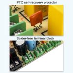 SPRAGUE-412 Zwei hohe, eine mittlere und eine niedrige 4-Wege-Lautsprecher-Frequenzweiche Audio-Modifikationsteiler – Bild 7