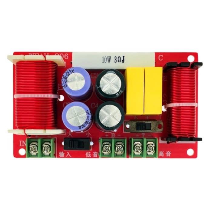 WEAH-206 Hoch- und Tiefton-2-Wege-Audioteiler-Regallautsprecher-Frequenzweiche – Bild 1