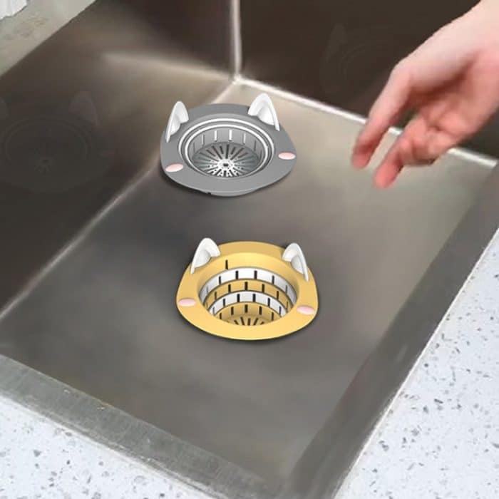 Haushaltsküche Spüle Rückstand Sieb faltbare Anti Verstopfung Bodenablauf Filter – Bild 2