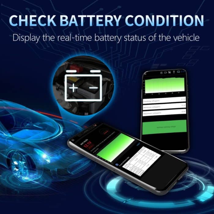 HUMZOR OBD2 Bluetooth 5.2 Autofehlerdiagnosegerät – Bild 4