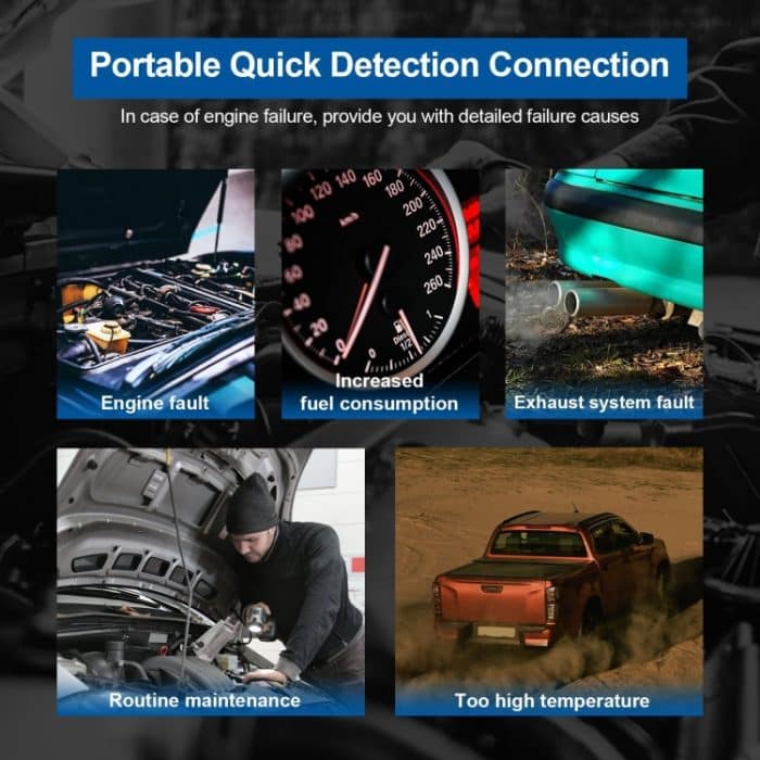 HUMZOR OBD2 Bluetooth 5.2 Autofehlerdiagnosegerät – Bild 7