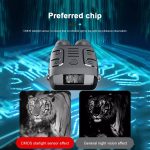 2,4-Zoll-Bildschirm 5X Zoom HD 1080P Fernglas Infrarot Nachtsichtgerät, D18 – Bild 6