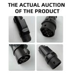 US-Stecker auf EU-Stecker New Energy Vehicle Ladesäulenadapter, TYPE1-TYPE2 – Bild 4