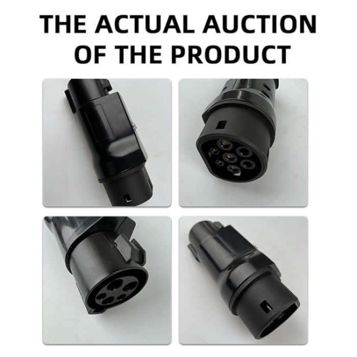 US-Stecker auf EU-Stecker New Energy Vehicle Ladesäulenadapter, TYPE1-TYPE2 – Bild 4