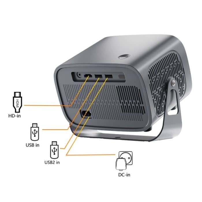 Tragbarer 4K-Smart-Projektor für Android, US Plug, UK Plug, EU Plug, AU Plug – Bild 13