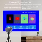 Tragbarer 4K-Smart-Projektor für Android, US Plug, UK Plug, EU Plug, AU Plug – Bild 5