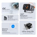 Tragbarer 4K-Smart-Projektor für Android, US Plug, UK Plug, EU Plug, AU Plug – Bild 6