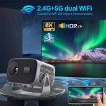 Tragbarer 4K-Smart-Projektor für Android, US Plug, UK Plug, EU Plug, AU Plug – Bild 7