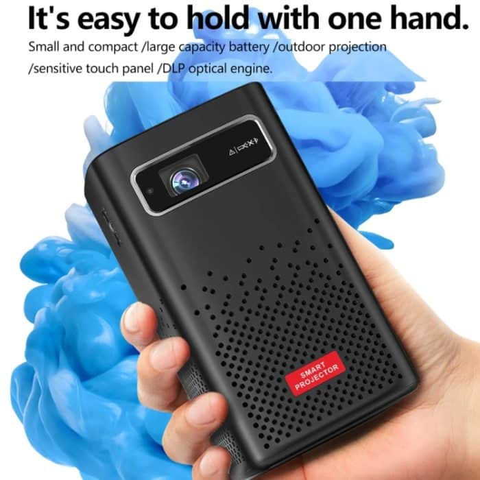 TOUMEI C900 Tragbarer 4K HD-Musikprojektor für den Außenbereich mit eingebautem Akku, US Plug, EU Plug, UK Plug – Bild 2