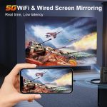 TOUMEI C900 Tragbarer 4K HD-Musikprojektor für den Außenbereich mit eingebautem Akku, US Plug, EU Plug, UK Plug – Bild 11