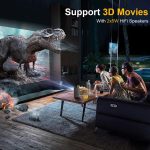 TOUMEI C900 Tragbarer 4K HD-Musikprojektor für den Außenbereich mit eingebautem Akku, US Plug, EU Plug, UK Plug – Bild 12