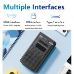 TOUMEI C900 Tragbarer 4K HD-Musikprojektor für den Außenbereich mit eingebautem Akku, US Plug, EU Plug, UK Plug – Bild 19