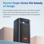 TOUMEI C900 Tragbarer 4K HD-Musikprojektor für den Außenbereich mit eingebautem Akku, US Plug, EU Plug, UK Plug – Bild 3