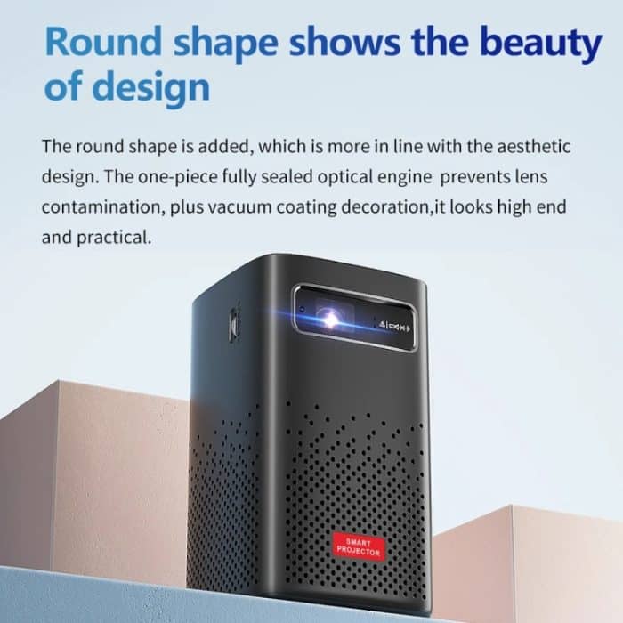 TOUMEI C900 Tragbarer 4K HD-Musikprojektor für den Außenbereich mit eingebautem Akku, US Plug, EU Plug, UK Plug – Bild 3