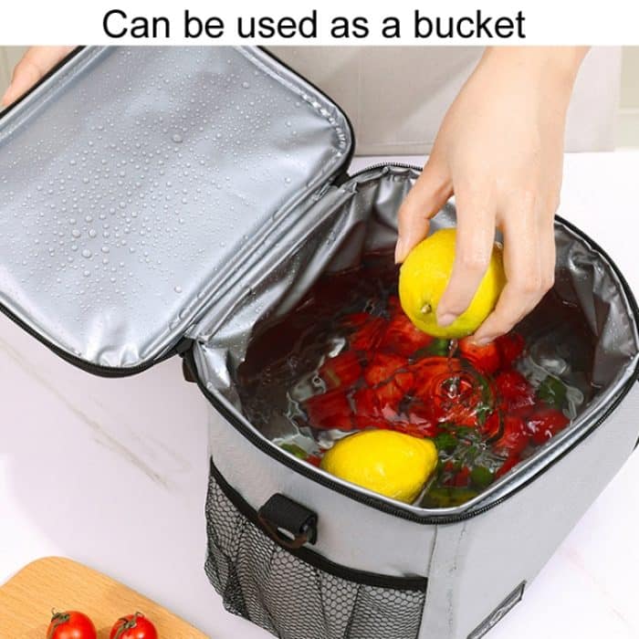 Tragbares, isoliertes Lunchpaket für Picknicks im Freien, isolierte Bento-Tasche – Bild 7