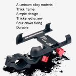 PROMEND Aluminium Legierung Handy Halter Einstellbare Winkel Rotierenden Motorrad Navigation Unterstützung, SJJ-299B Handlebar Stand Black, SJJ-299B Handlebar Stand Titanium Color, SJJ-299B Handlebar Stand Silver, SJJ-299E Rearview Mirror Black... – Bild 7