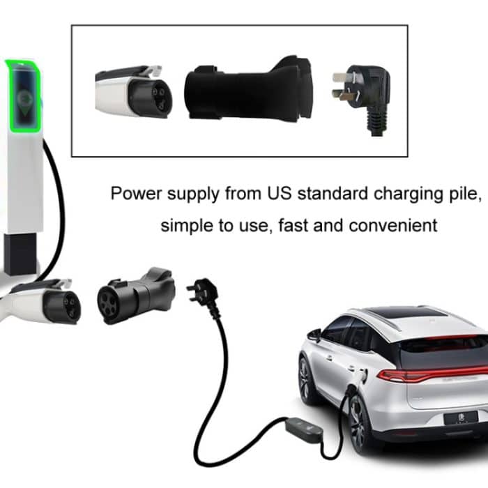 New Energy Vehicle US Standard Netzteil TYPE1 Ladesäule Konverterstecker, TYPE1 – Bild 3