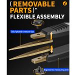 FNIRSI Digitales Pinzetten-Widerstands-Kondensator-Komponenten-Testmultimeter – Bild 9