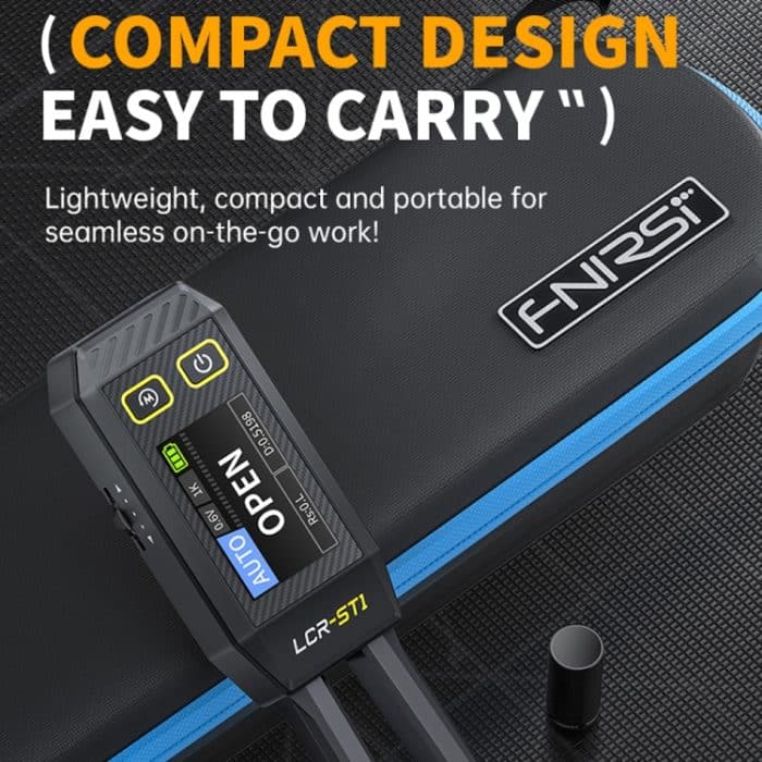 FNIRSI Digitales Pinzetten-Widerstands-Kondensator-Komponenten-Testmultimeter – Bild 10
