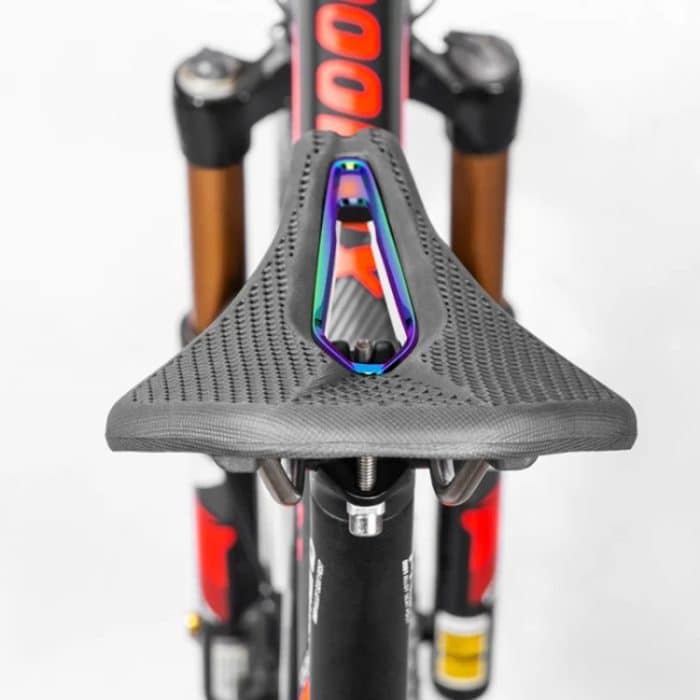 PROMEND SD-577 Fahrradsattel mit Wabenstruktur und bionischer Struktur, hohler Stahlbogen, atmungsaktiver Komfortsattel, SD-577 – Bild 9