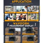 FNIRSI 2-in-1 tragbarer digitaler Mini-Oszilloskop-Signalgenerator, Standard, Upgrade – Bild 9