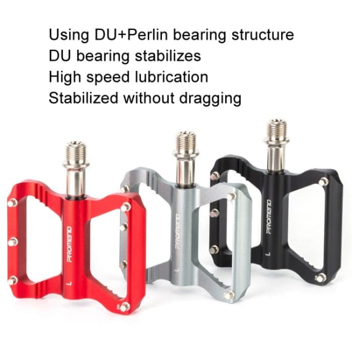 PROMEND PD-R41L 1 Paar Fahrradpedale aus Aluminiumlegierung mit Perrin-Lager – Bild 2