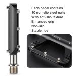 PROMEND PD-R41L 1 Paar Fahrradpedale aus Aluminiumlegierung mit Perrin-Lager – Bild 5