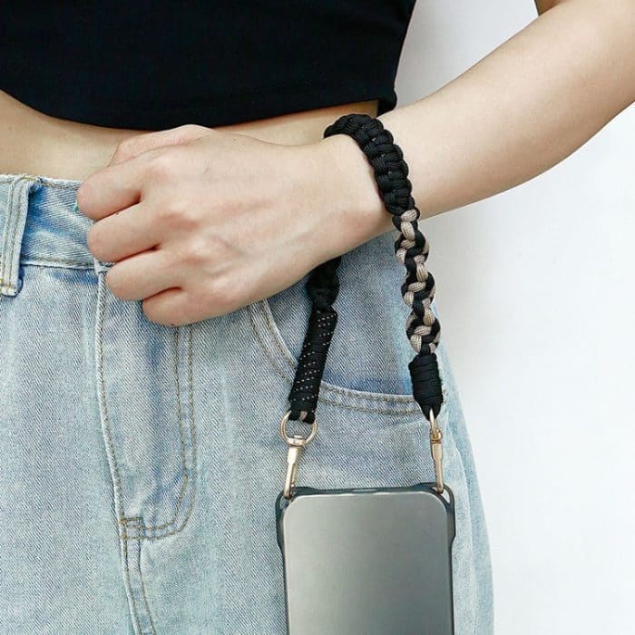 Handy-Lanyard Anti-verloren tragbare universelle handgewebte Handykette – Bild 6