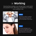 Bluedio NE Schlaf-Ohrstöpsel aus Silikon, geräuschreduzierende, schalldämmende Ohrstöpsel mit Aufbewahrungsbox, Double Layer – Bild 6