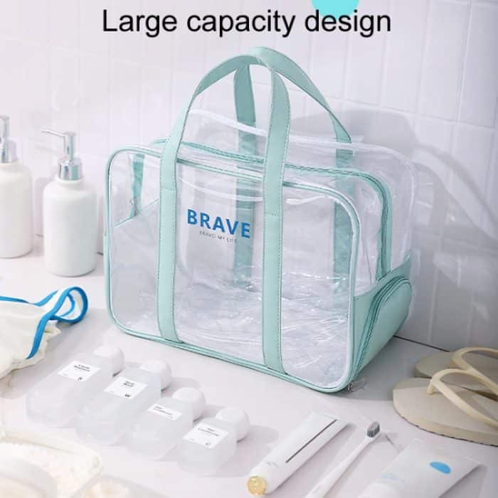 Große Sport-Tragetasche, Schwimmtasche, wasserdichte Kulturtasche und Make-up-Organizer – Bild 6
