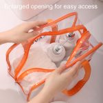 Große Sport-Tragetasche, Schwimmtasche, wasserdichte Kulturtasche und Make-up-Organizer – Bild 8