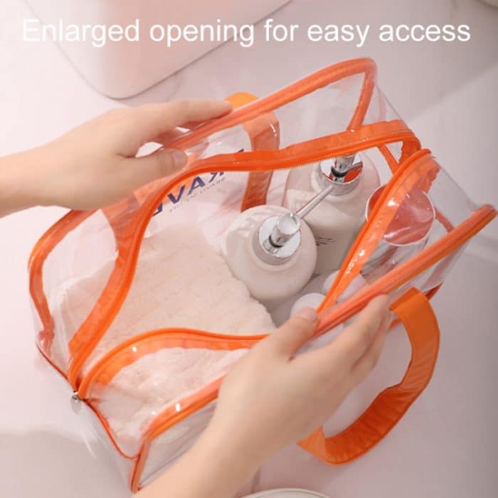 Große Sport-Tragetasche, Schwimmtasche, wasserdichte Kulturtasche und Make-up-Organizer – Bild 8