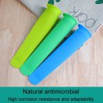 Lange Eisformen aus Silikon in Lebensmittelqualität für Eis am Stiel, 6Colors / Set – Bild 6