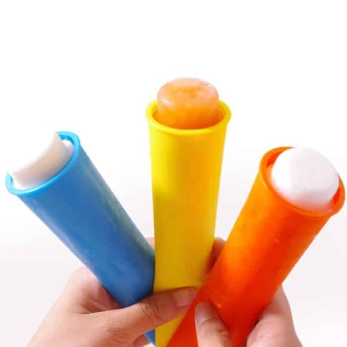 Lange Eisformen aus Silikon in Lebensmittelqualität für Eis am Stiel, 6Colors / Set – Bild 7