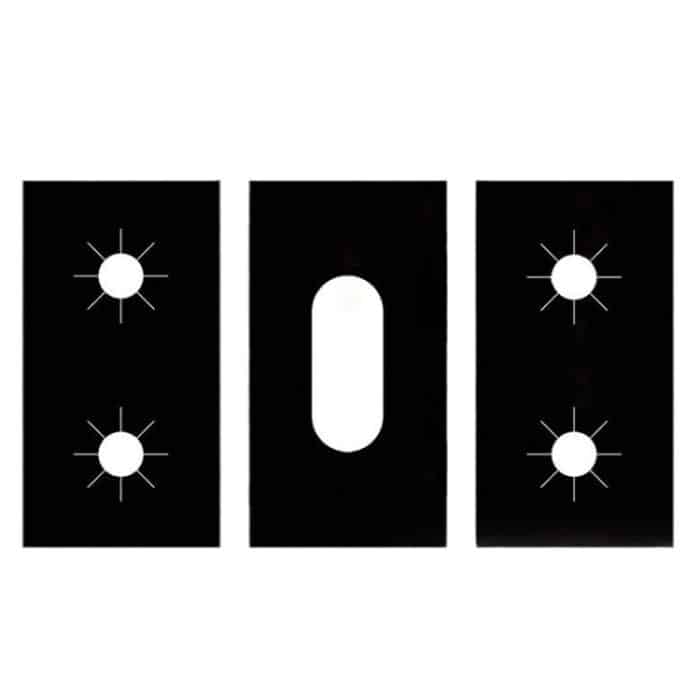 Reinigungspad zum Fettschutz für Gasbacköfen mit 5 Löchern, 3pcs / Set – Bild 1