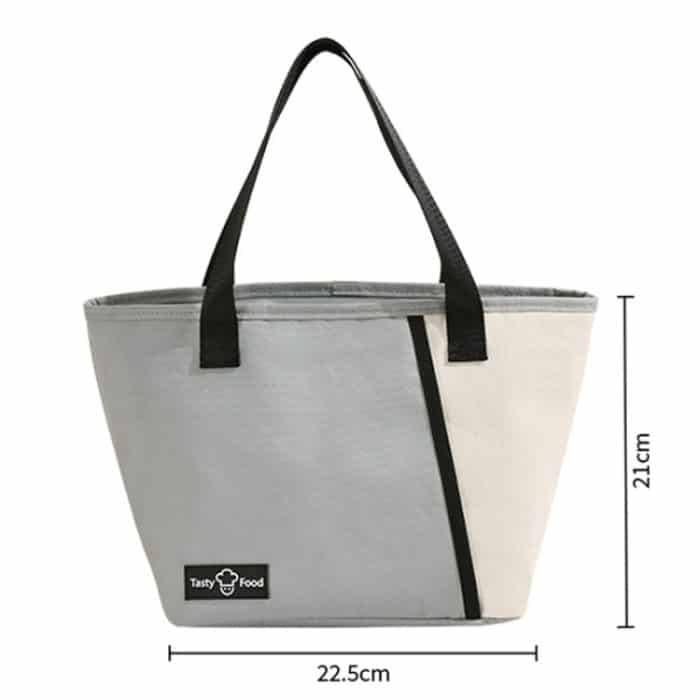 Tragbares, isoliertes Lunchpaket für den Außenbereich, Picknick-Bento-Tasche – Bild 3