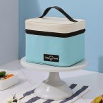 Tragbares, isoliertes Lunchpaket für den Außenbereich, Picknick-Bento-Tasche – Bild 2