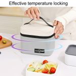 Tragbares, isoliertes Lunchpaket für den Außenbereich, Picknick-Bento-Tasche – Bild 4