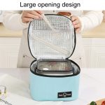 Tragbares, isoliertes Lunchpaket für den Außenbereich, Picknick-Bento-Tasche – Bild 6