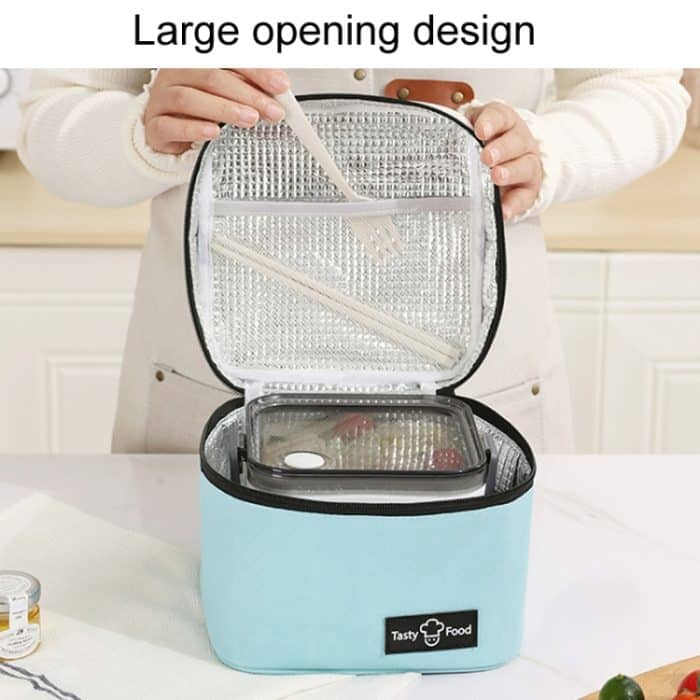 Tragbares, isoliertes Lunchpaket für den Außenbereich, Picknick-Bento-Tasche – Bild 6