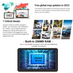 9 Zoll 8G/256M Auto GPS Navigator Mit Großbild Kapazitive Bluetooth Karte, United States, Canada, Mexico Map, Europe Map, United Kingdom Map, Germany Map, Russia + Ukraine + Belarus Map, Australia Map, South America Map, Middle East Map... – Bild 8