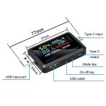 6527-Q Multifunktionales digitales Spannungs- und Strommessgerät Tragbarer Kapazitätstester, 6527-Q – Bild 3